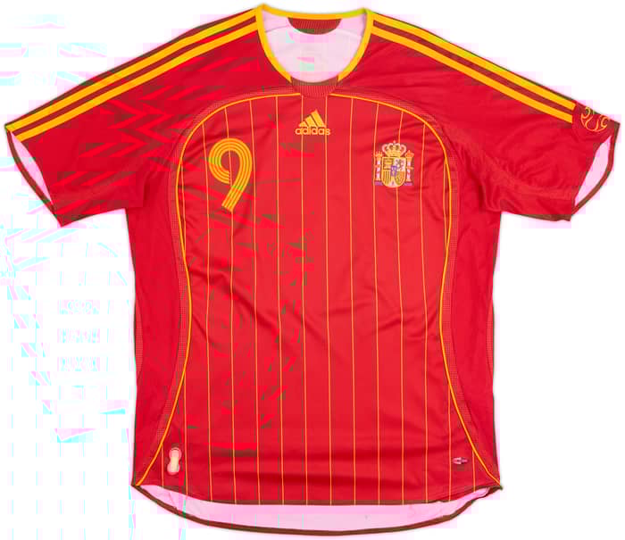 2006-08 Spain Home Shirt F.Torres #9 - 5/10 - (L)