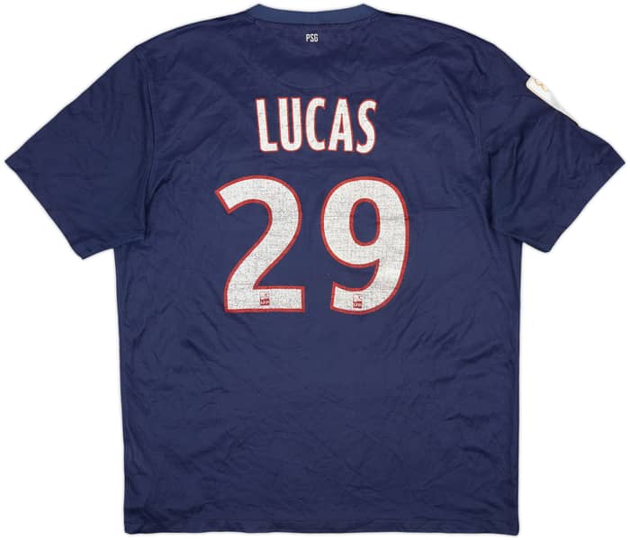 2012-13 Paris Saint-Germain Home Shirt Lucas #29 - 5/10 - (L)