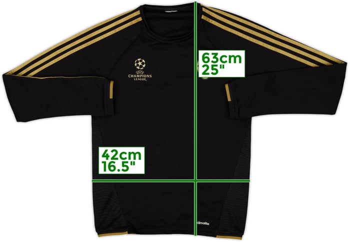 2015-16 Juventus adidas CL Sweat Top - 7/10 - (S)
