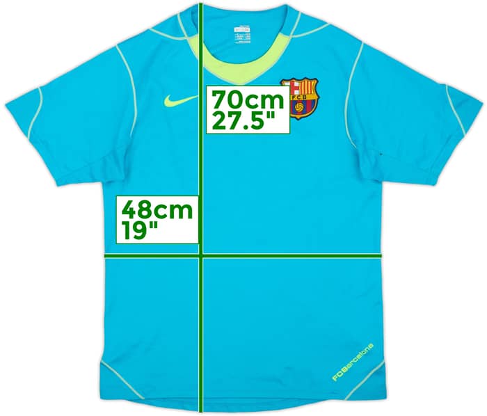 2007-08 Barcelona Player Issue Nike Training Shirt - 5/10 - (M)