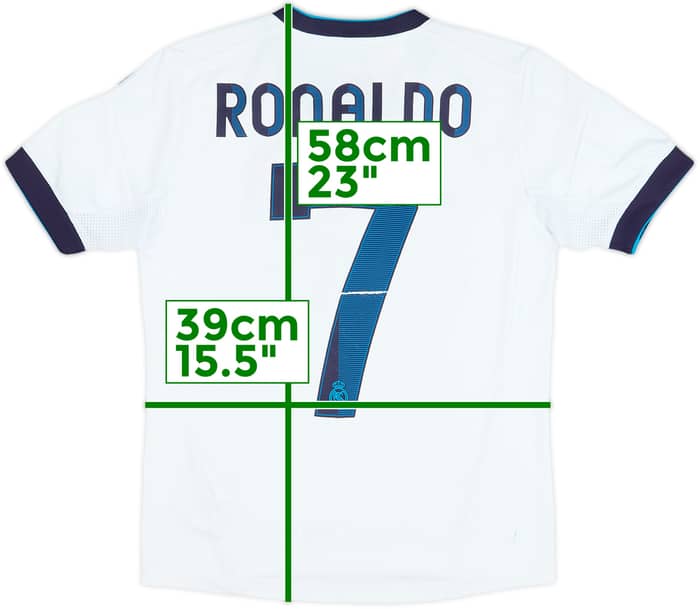 2012-13 Real Madrid Home Shirt Ronaldo #7 - 5/10 - (S.Boys)