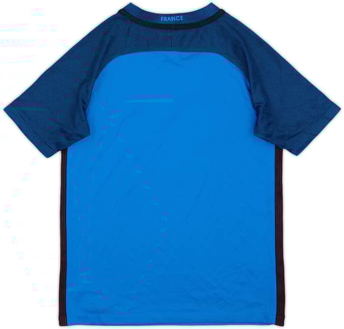 2016-17 France Home Shirt - 9/10 - (M.Boys)