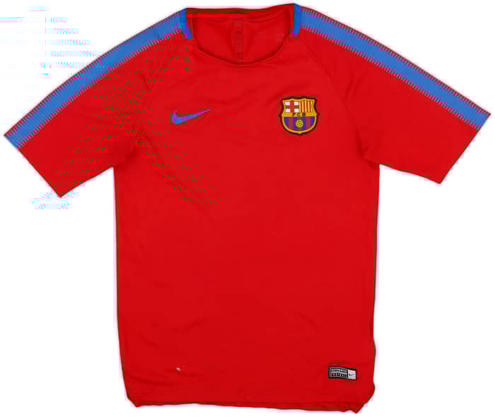 2017-18 Barcelona Nike Training Shirt - 7/10 - (L.Boys)