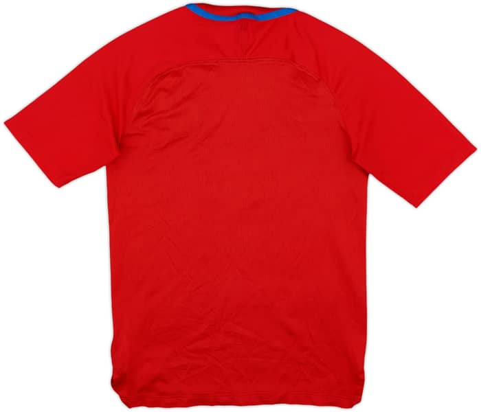 2017-18 Barcelona Nike Training Shirt - 7/10 - (L.Boys)