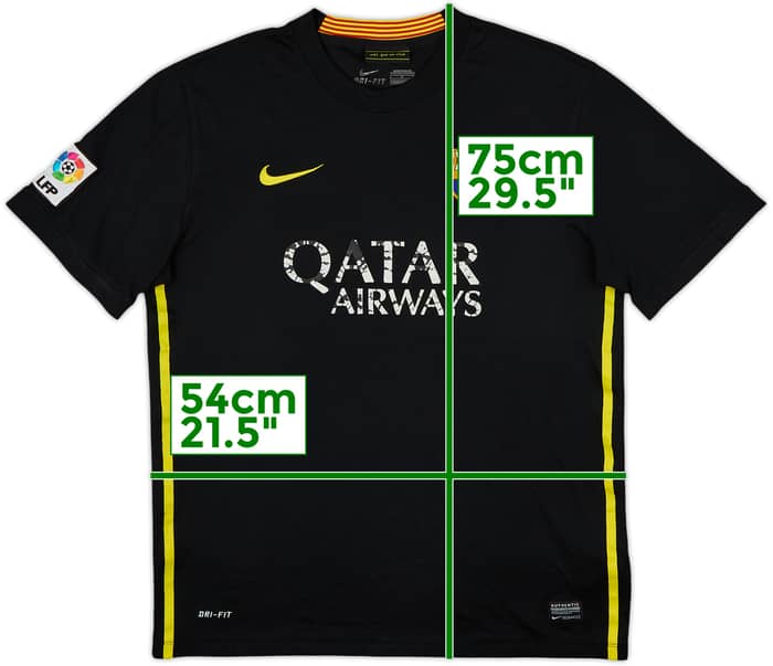 2013-14 Barcelona Third Shirt - 4/10 - (L)