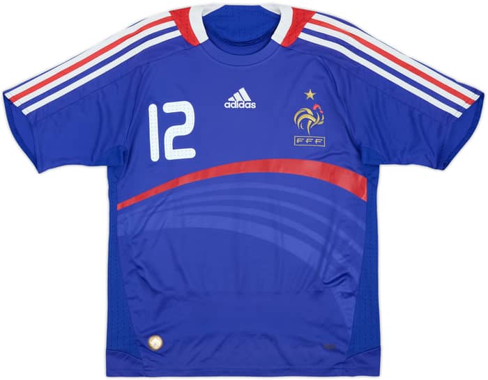 2007-08 France Home Shirt Henry #12 - 8/10 - (XL.Boys)
