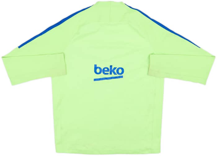 2017-18 Barcelona Nike 1/4 Zip Drill Top - 5/10 - (L.Boys)