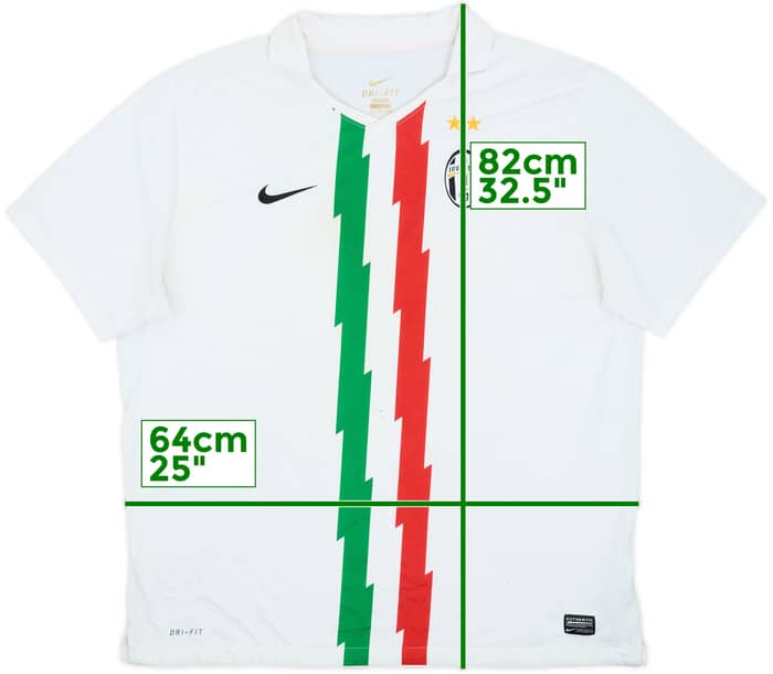 2010-12 Juventus Away Shirt - 5/10 - (XXL)