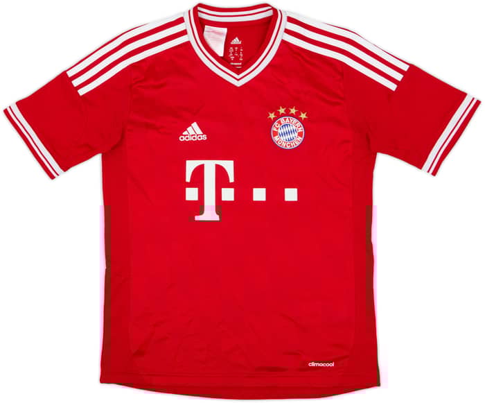 2013-14 Bayern Munich Home Shirt Ribery #7 - 7/10 - (M.Boys)