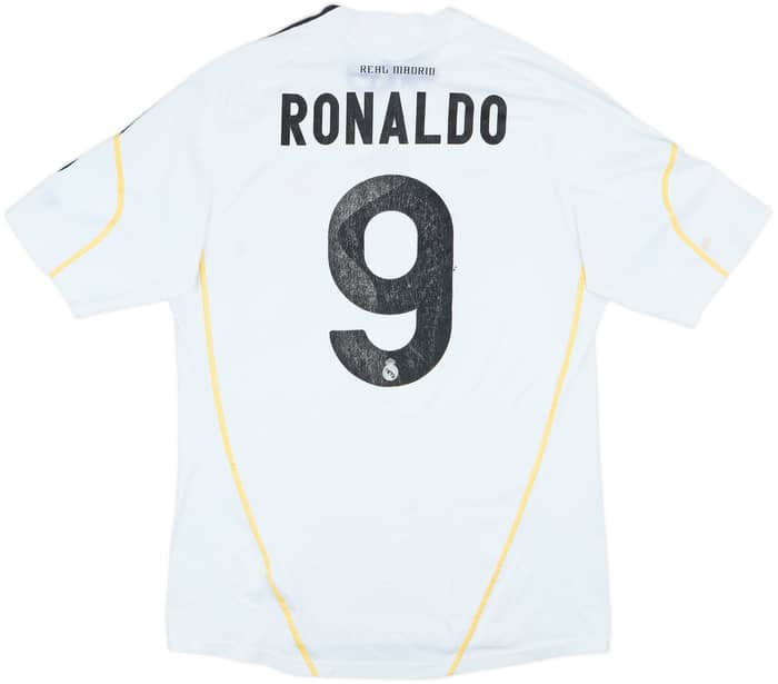 2009-10 Real Madrid Home Shirt Ronaldo #9 - 5/10 - (M)