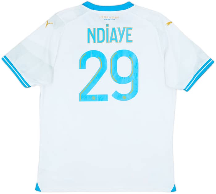 2023-24 Olympique Marseille Home Shirt Ndiaye #29 - 8/10 - (L)