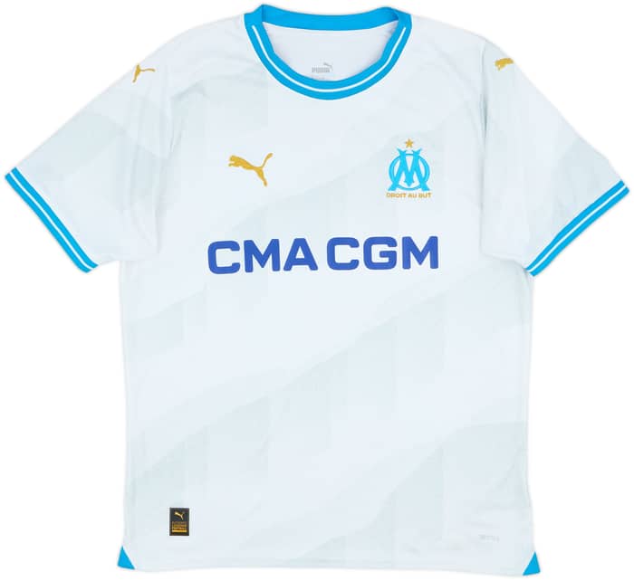 2023-24 Olympique Marseille Home Shirt Ndiaye #29 - 8/10 - (L)
