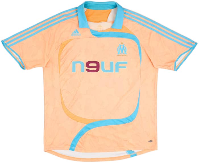 2007-08 Olympique Marseille Third Shirt Cisse #9 - 6/10 - (XL)