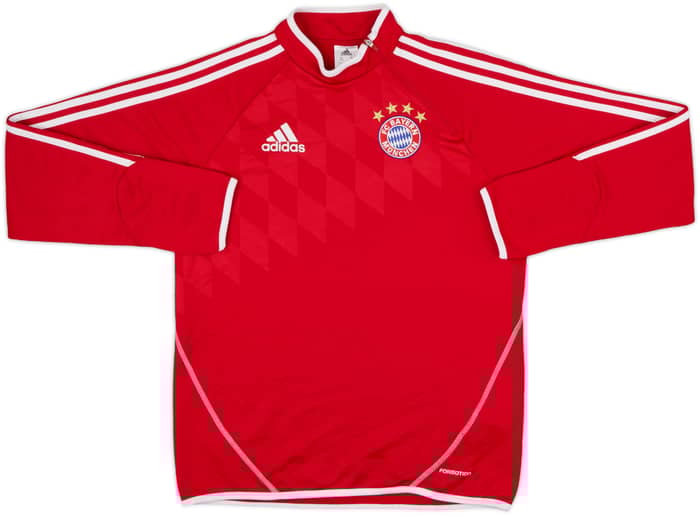 2013-14 Bayern Munich adidas 1/4 Zip Training Top - 8/10 - (S)