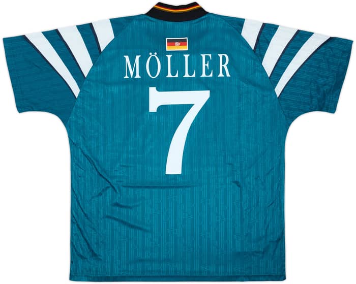 1996-98 Germany Away Shirt Moller #7 - 8/10 - (XL)