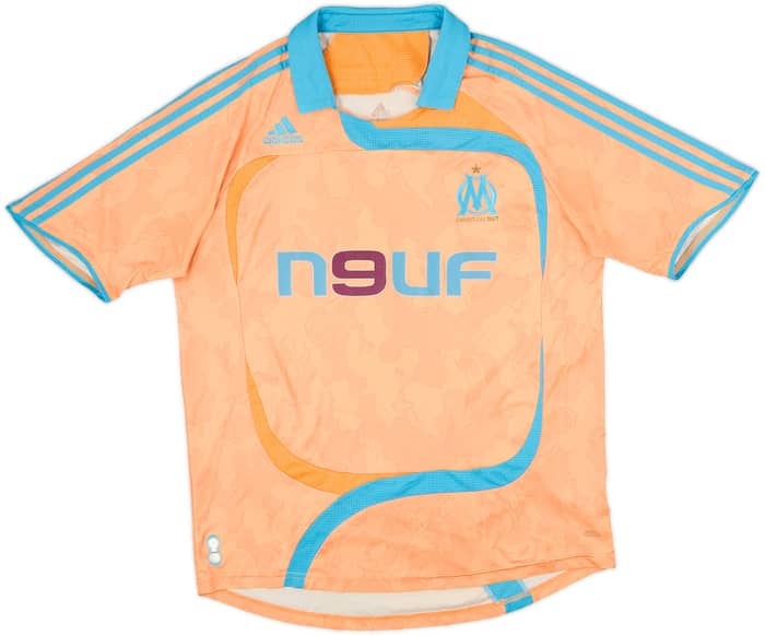 2007-08 Olympique Marseille Third Shirt Cisse #9 - 4/10 - (L)