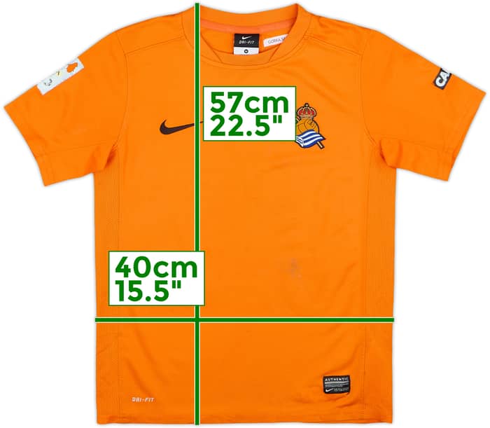 2012-13 Real Sociedad Away Shirt - 3/10 - (M.Boys)