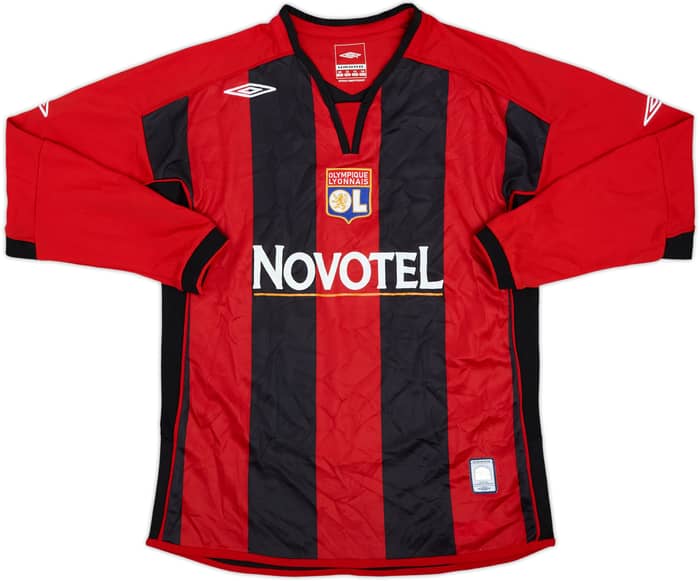 2006-07 Lyon GK Shirt - 8/10 - (M.Boys)