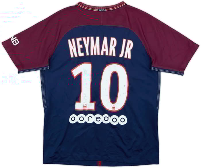 2017-18 Paris Saint-Germain Home Shirt Neymar Jr #10 - 5/10 - (XL.Boys)