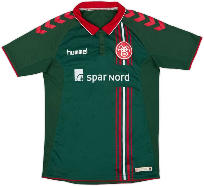2018-19 Aalborg Away Shirt Andersen #10 - 5/10 - (L.Boys)