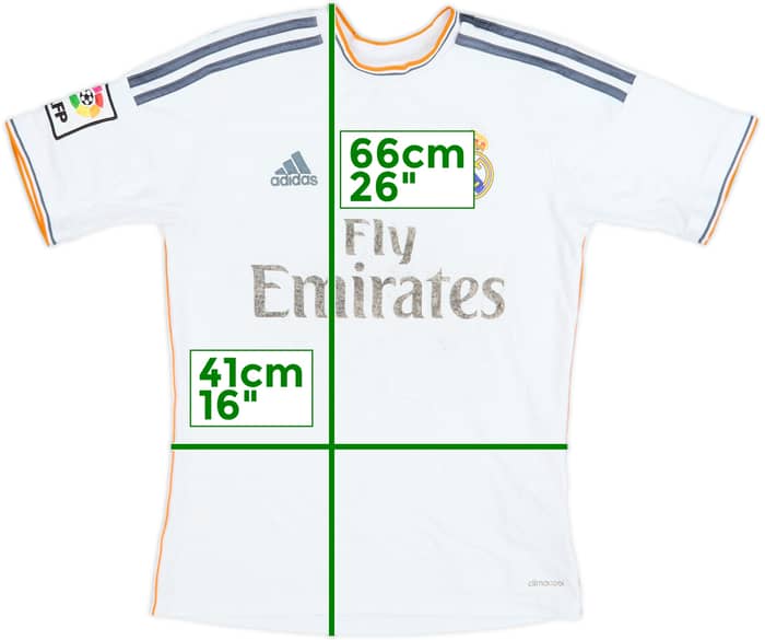 2013-14 Real Madrid Home Shirt - 4/10 - (XL.Boys)