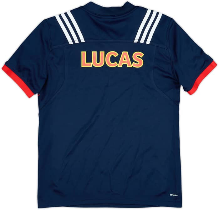2016-17 France Rugby Home Shirt Lucas - 9/10 - (L.Boys)