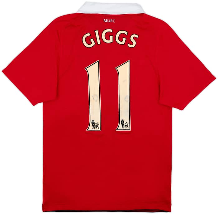 2010-11 Manchester United Home Shirt Giggs #11 - 5/10 - (S)
