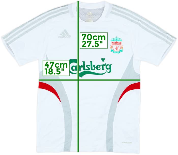 2008-09 Liverpool adidas Formotion Training Shirt - 5/10 - (S)