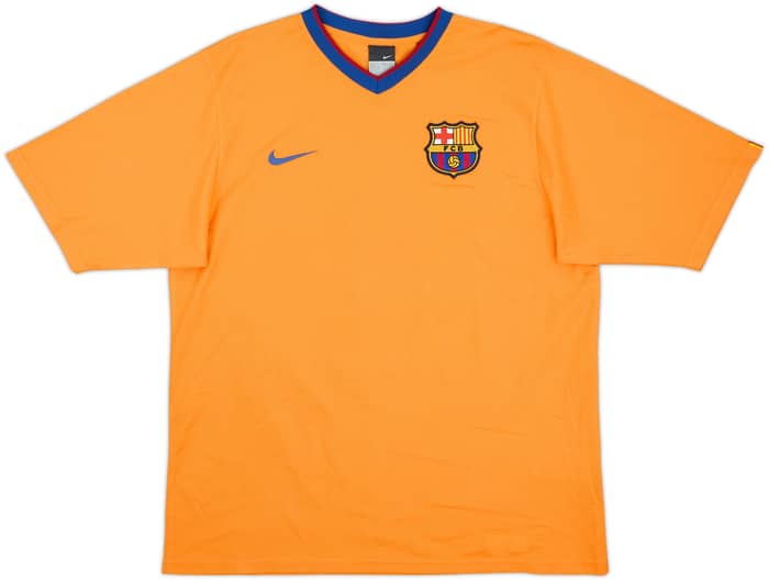 2006-08 Barcelona Basic Away Shirt Ronaldinho #10 - 10/10 - (L)