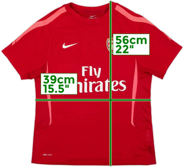 2010-11 Arsenal Nike Training Shirt - 5/10 - (M.Boys)