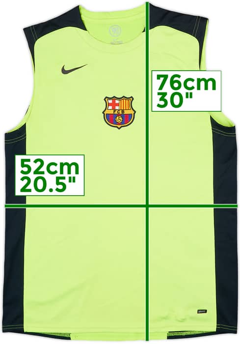 2006-07 Barcelona Nike Training Vest - 8/10 - (M)