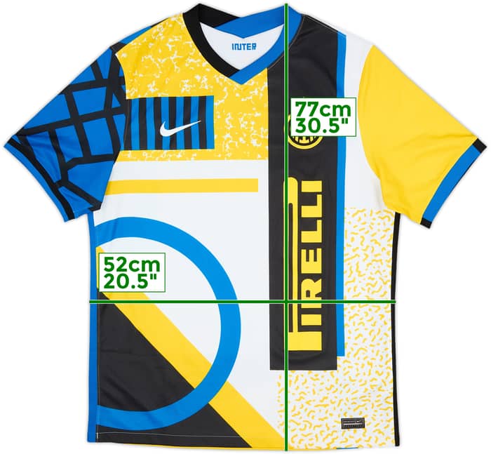 2020-21 Inter Milan Fourth Shirt - 7/10 - (L)