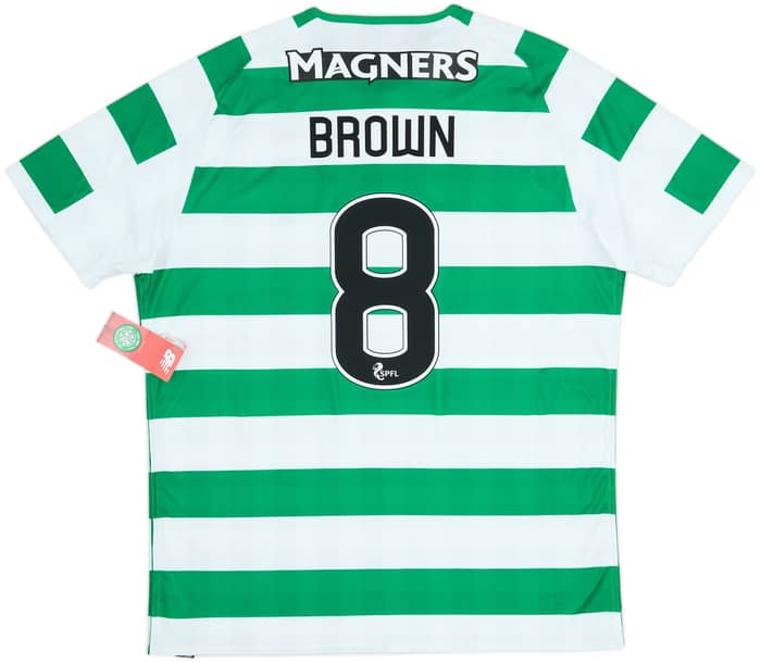 Camiseta de local del Celtic 2018-19 Brown #8 (L)
