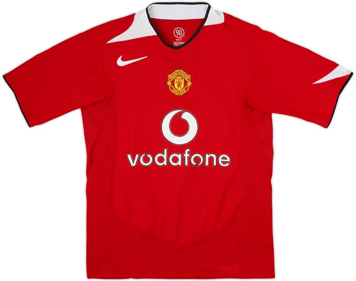 2004-06 Manchester United Home Shirt Rooney #8 - 8/10 - (S)