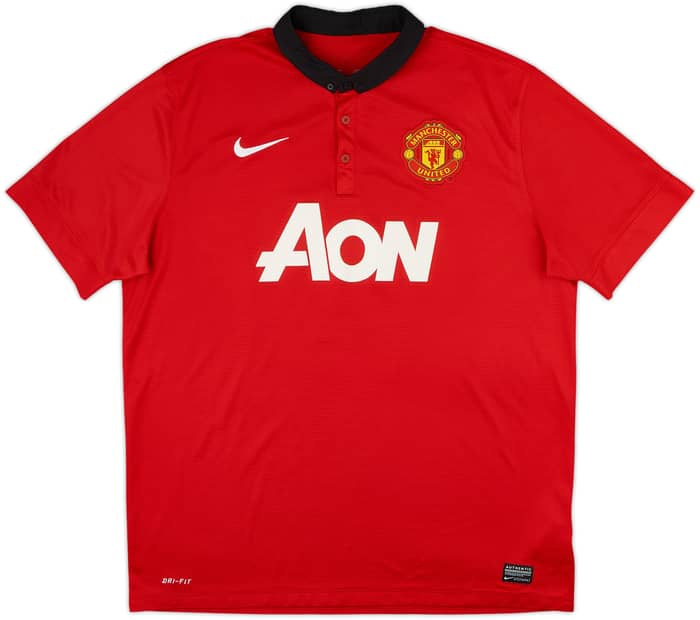 2013-14 Manchester United Home Shirt Rooney #10 - 6/10 - (XL)