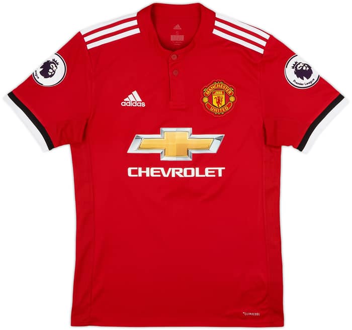 2017-18 Manchester United Home Shirt Ibrahimovic #10 - 8/10 - (S)