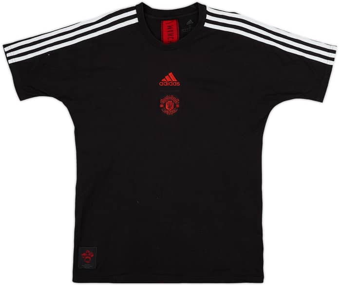 2019-20 Manchester United adidas Cotton Tee - 8/10 - (S)