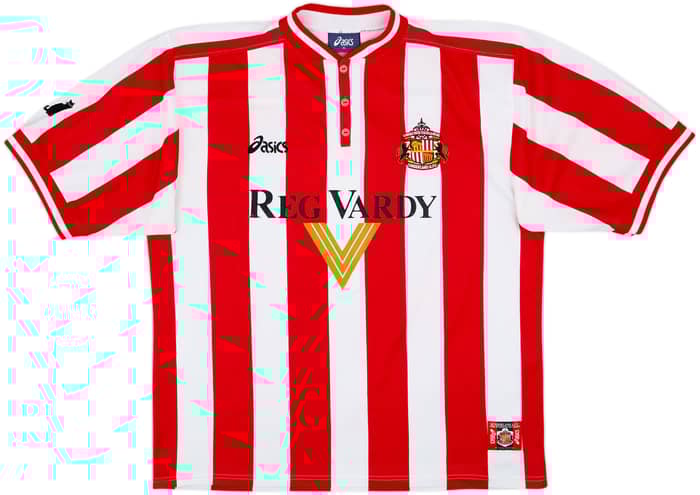 1999-00 Sunderland Home Shirt Quinn #9 - 9/10 - (XL)
