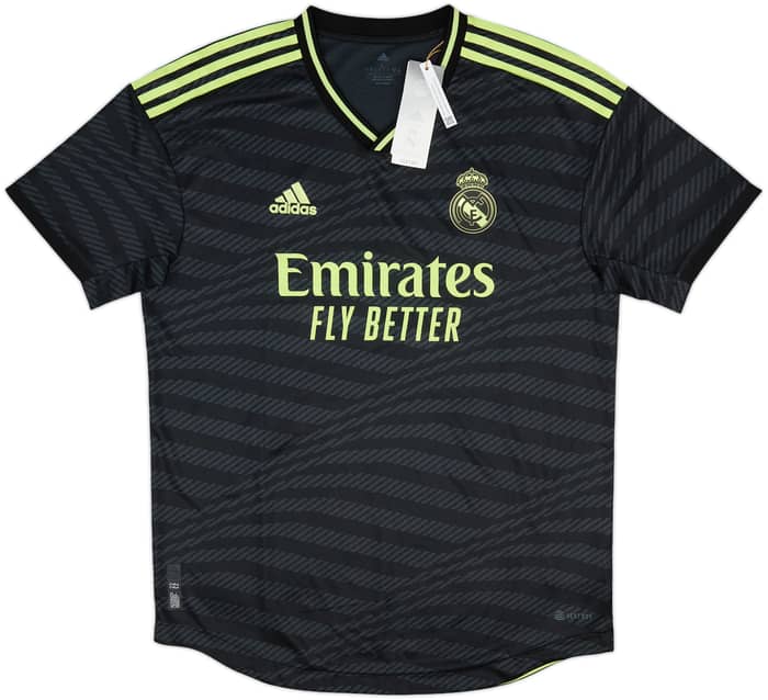 2022-23 Real Madrid Authentic Third Shirt Vini Jr. #20 (L)