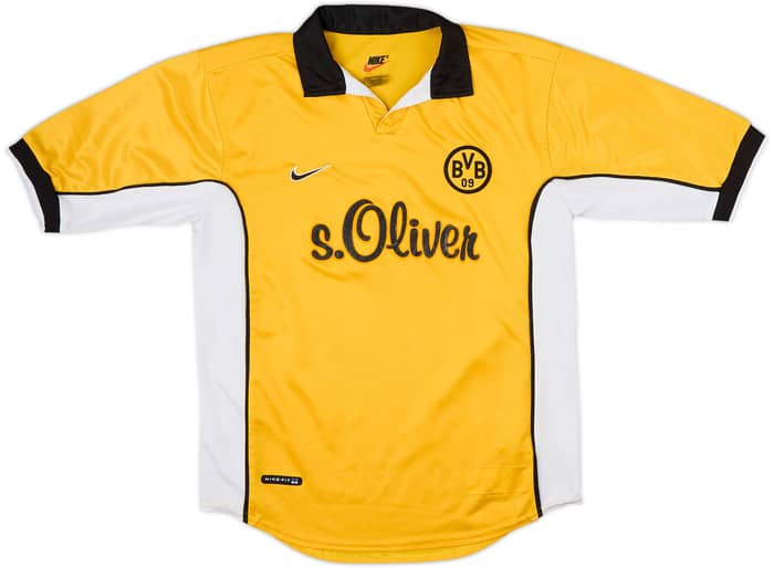 1998-00 Borussia Dortmund Home Shirt - 8/10 - (XL.Boys)