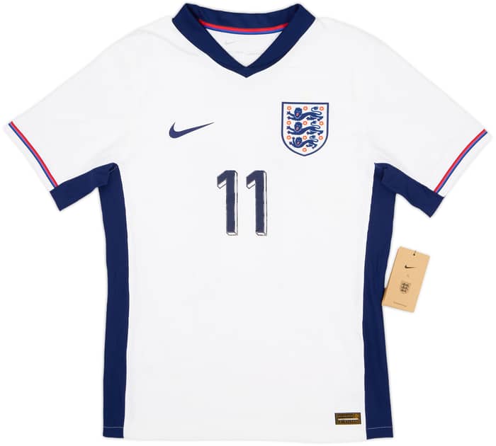 2024-25 England Authentic Home Shirt Foden #11 (S)