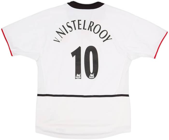 2002-03 Manchester United Away Shirt V.Nistelrooy #10 - 7/10 - (L.Boys)
