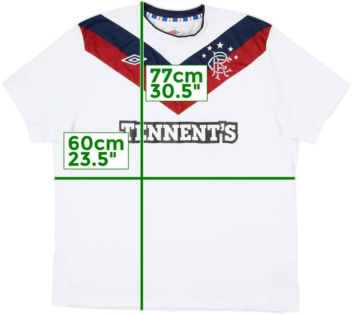 2011-12 Rangers Third Shirt - 4/10 - (XXL)