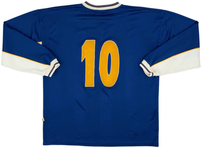 1997-98 Tottenham Away L/S Shirt #10 - 4/10 - (XL)