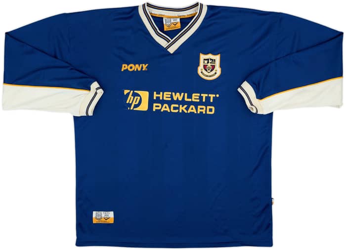 1997-98 Tottenham Away L/S Shirt #10 - 4/10 - (XL)