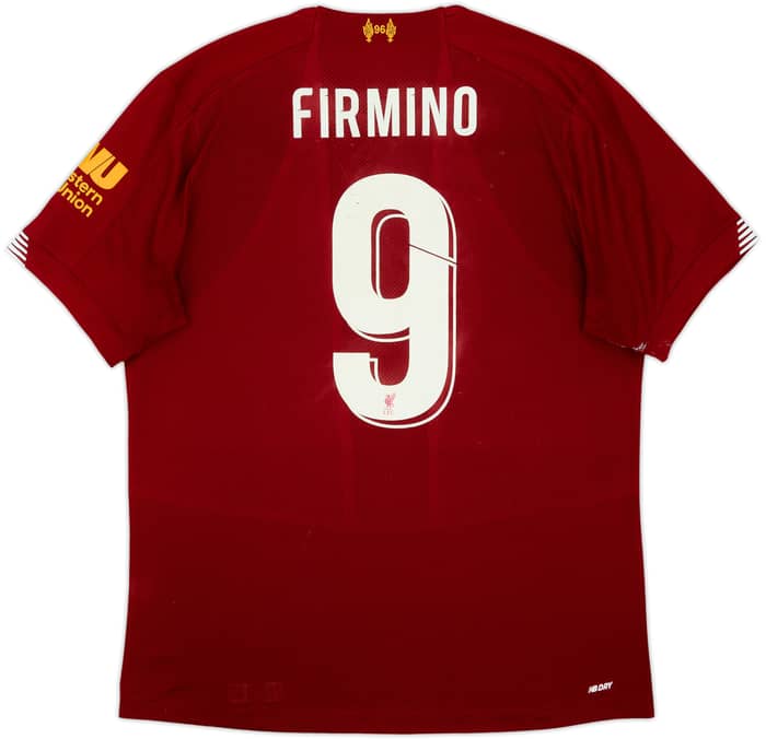 2019-20 Liverpool Home Shirt Firmino #9 - 4/10 - (L)