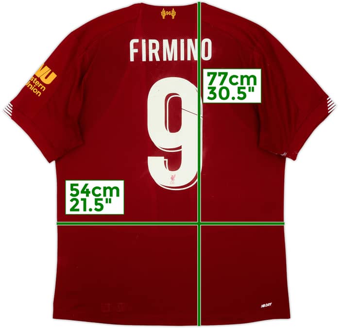 2019-20 Liverpool Home Shirt Firmino #9 - 4/10 - (L)