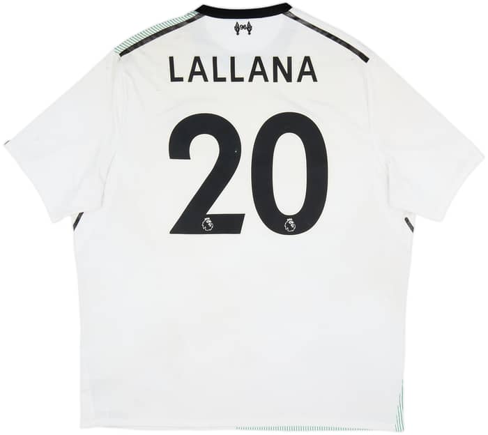 2017-18 Liverpool Away Shirt Lallana #20 - 4/10 - (XL)