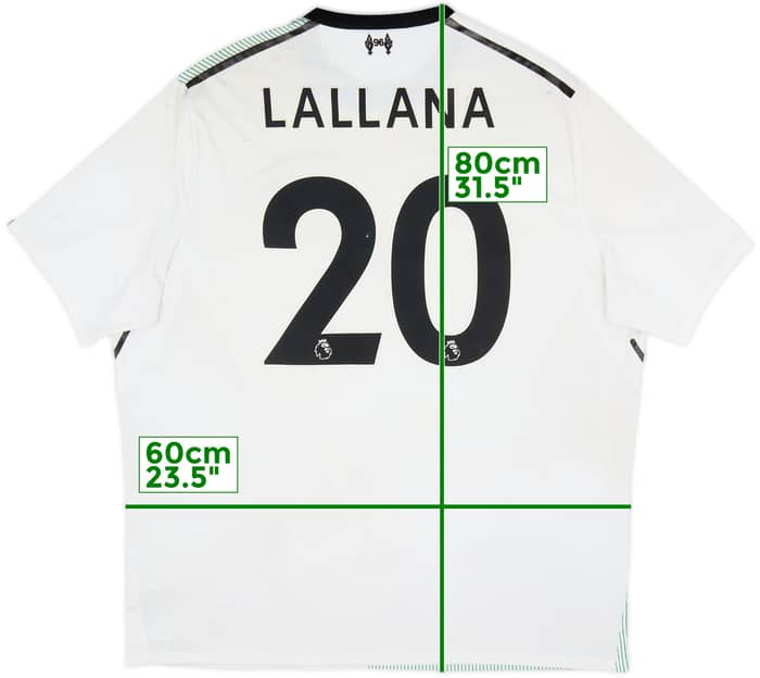 2017-18 Liverpool Away Shirt Lallana #20 - 4/10 - (XL)