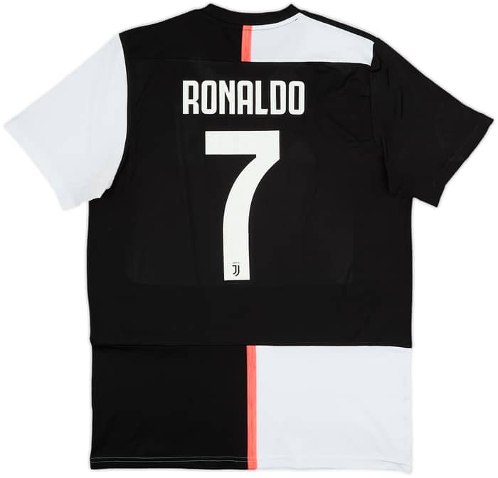 2019-20 Juventus Home Shirt Ronaldo #7 - 8/10 - (L)